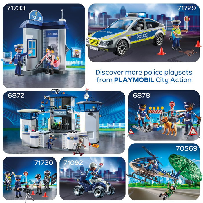 Playmobil City Action Persecución En Moto