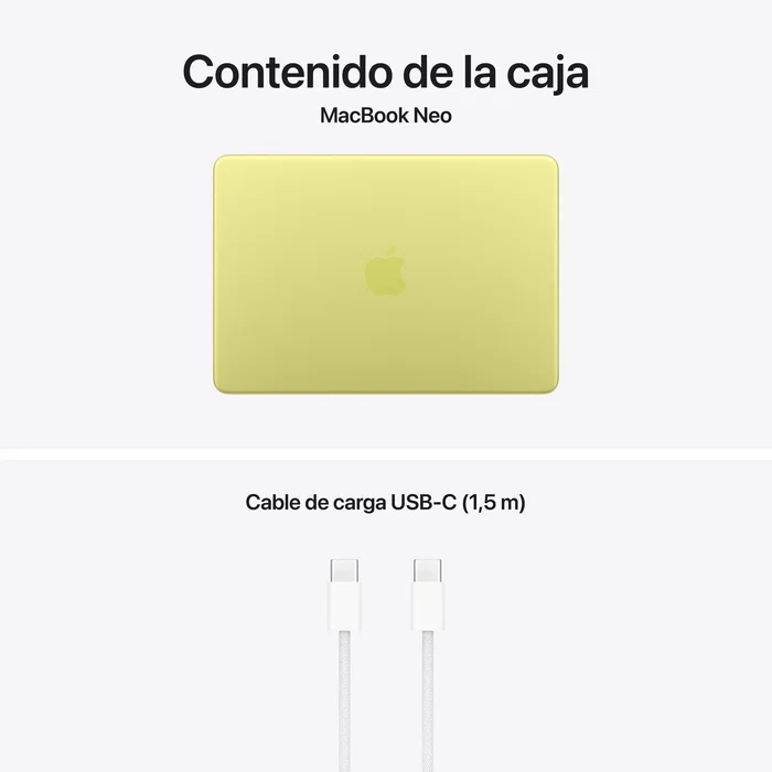 Apple MacBook Neo 13 A18 Pro 8GB 256GB SSD Cítrico