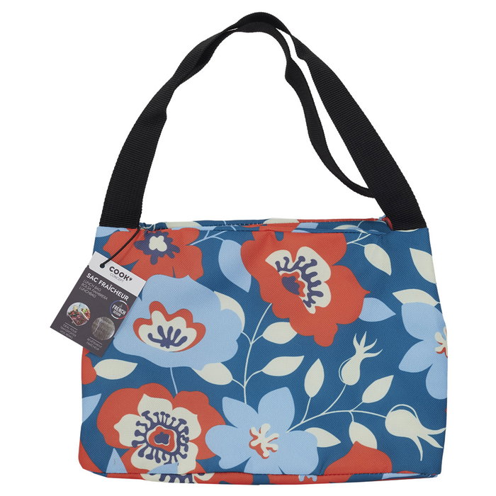 Cook Concept Bolsa Térmica Flor Take Away 25x14x16 cm, Interior Térmico, Cierre Cremallera, Modelo Surtido Cook Concept Bolsa Térmica Flor Take Away 25x14x16 cm, Interior Térmico, Cierre Cremallera, Modelo Surtido