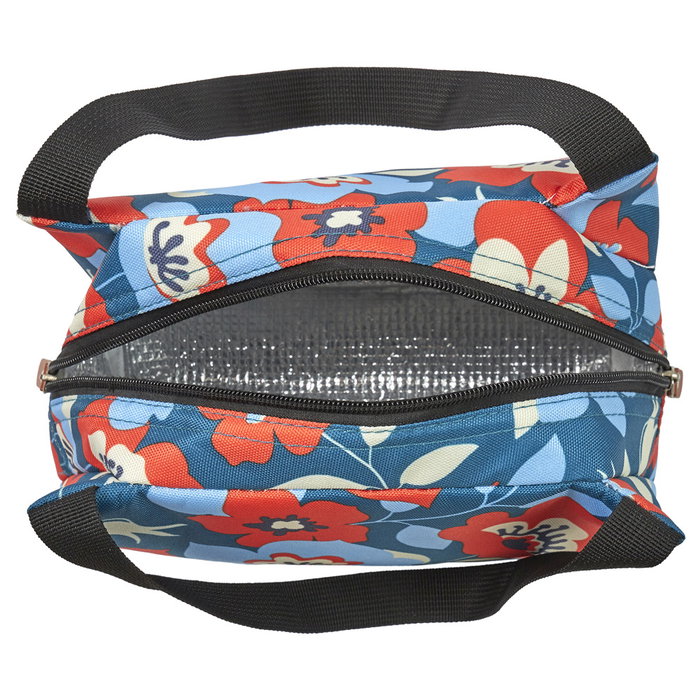 Cook Concept Bolsa Térmica Flor Take Away 25x14x16 cm, Interior Térmico, Cierre Cremallera, Modelo Surtido Cook Concept Bolsa Térmica Flor Take Away 25x14x16 cm, Interior Térmico, Cierre Cremallera, Modelo Surtido