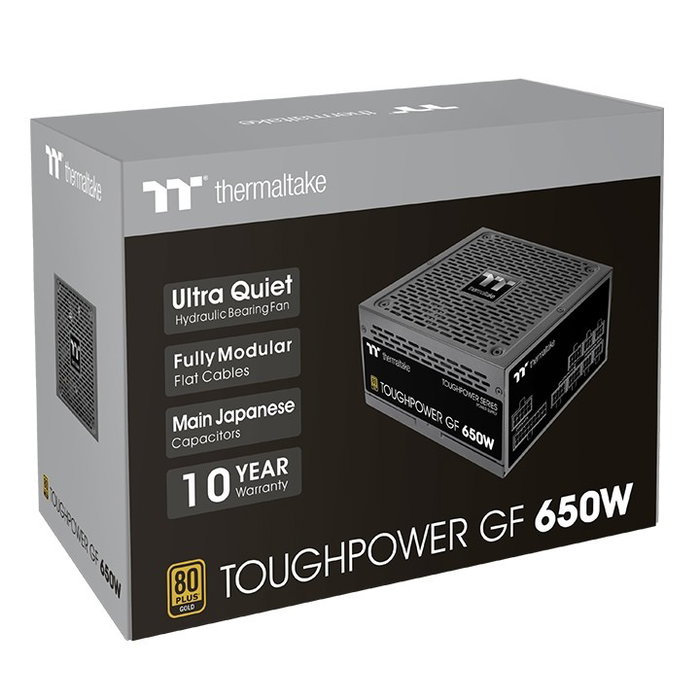 Thermaltake Toughpower GF 650W Gold Full Modular Negro