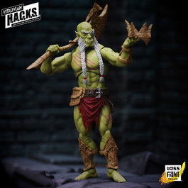 Vitruvian H.A.C.K.S. Figura Mighty Orc Sovran Bur'Zagi