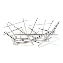 Alessi FC02 Blow Up Cesto Frutas Acero Inoxidable 18/10 Diseño Moderno Elegante Luigi Massoni Carlo Mazzeri