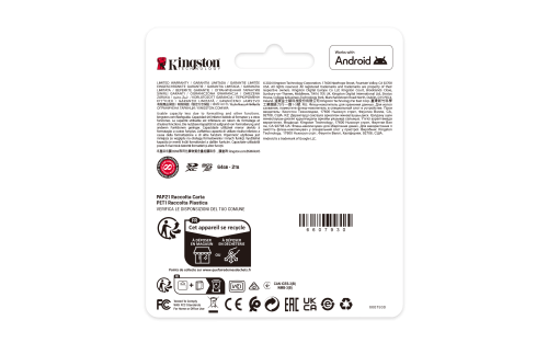 Kingston SDCS3/1TB Tarjeta MicroSDXC de 1TB, Velocidad de Lectura 150MB/s, Clase A1, UHS-I U3 V30, Incluye Adaptador SD Kingston SDCS3/1TB Tarjeta MicroSDXC de 1TB, Velocidad de Lectura 150MB/s, Clase A1, UHS-I U3 V30, Incluye Adaptador SD