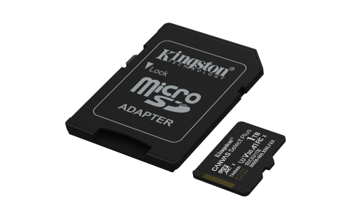 Kingston SDCS3/1TB Tarjeta MicroSDXC de 1TB, Velocidad de Lectura 150MB/s, Clase A1, UHS-I U3 V30, Incluye Adaptador SD Kingston SDCS3/1TB Tarjeta MicroSDXC de 1TB, Velocidad de Lectura 150MB/s, Clase A1, UHS-I U3 V30, Incluye Adaptador SD