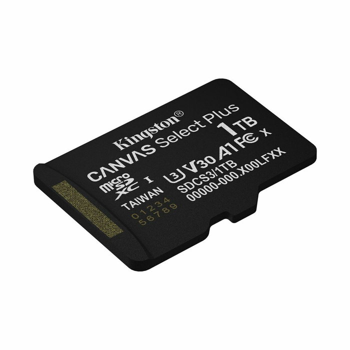 Kingston Canvas Select Plus 1TB microSDXC con Adaptador Kingston Canvas Select Plus 1TB microSDXC con Adaptador