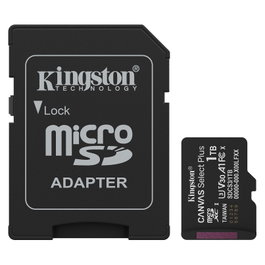 Kingston Canvas Select Plus 1TB microSDXC con Adaptador