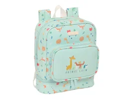 Safta Mochila infantil preescolar con asas, dimensiones 280x220x80 mm, colección Safta preescolar