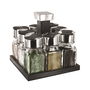 Cook Concept Especiero Giratorio con 8 Botes de Cristal 100ml