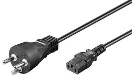MicroConnect Cable de Alimentación Dinamarca Tipo K a C13, 5m