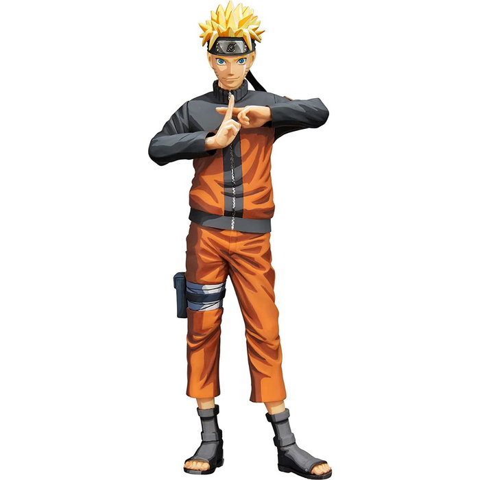 BANPRESTO Figura Uzumaki Naruto Grandista Nero Naruto Shippuden 27cm