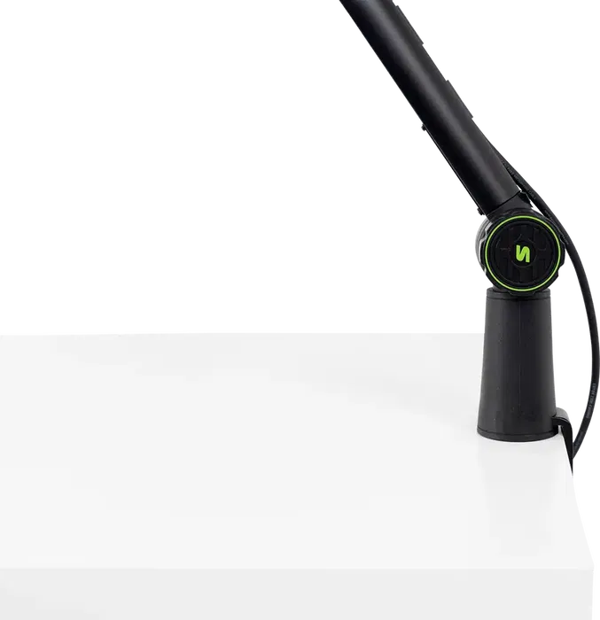 SBG Soporte de Micrófono Articulado con Pinza para Broadcast, Podcast y Streaming, Hasta 940mm Extensión, Carga 2kg