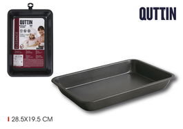 Quttin Bandeja Rectangular 28.5 x 19.5 cm de 0.5 mm (12 Unidades)