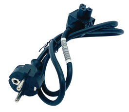 HP Cable de alimentación C5 de 1 m, Negro