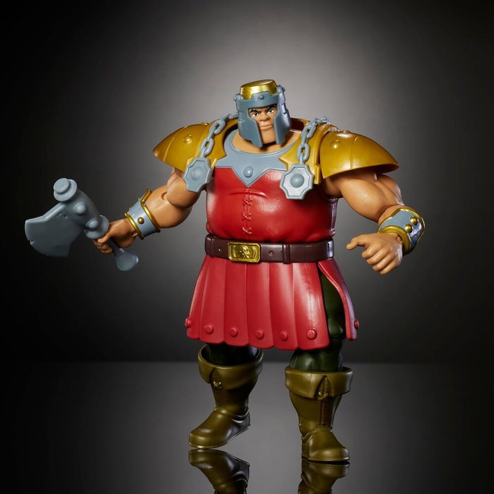 Mattel Figura Ram Man Deluxe Cartoon Collection He-Man and The Masters Of The Universe 13cm Articulada con Accesorios
