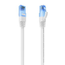 AISENS - CABLE DE RED LATIGUILLO RJ45 CAT.6 UTP AWG26 CCA, BLANCO, 10M
