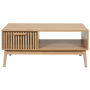 Home Deco Factory Mesa de Centro Klaus Natural 100x50 cm