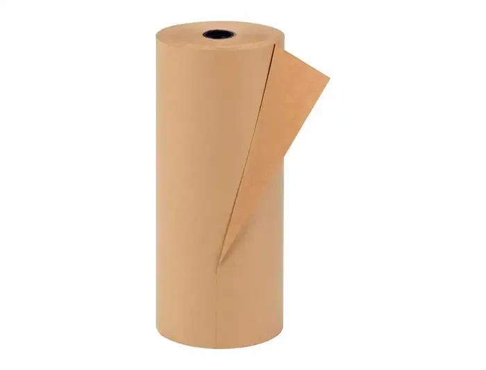 Liderpapel Bobina Papel Kraft Marrón para Embalaje 1 m x 357 m 70 g/m² 25 kg Alta Resistencia Reciclable