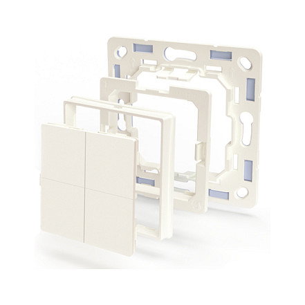 Shelly BLU Wall Switch 4 Marfil
