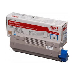 OKI Toner 43872307 Original Cian para C5650/C5750 - 2000 Páginas
