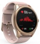Hama Fit Watch 5010 Smartwatch rosa dorado, pantalla LED-LCD 1,38", pulsómetro, oxímetro SpO2, compatible con Android/iOS