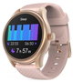 Hama Fit Watch 5010 Smartwatch rosa dorado, pantalla LED-LCD 1,38", pulsómetro, oxímetro SpO2, compatible con Android/iOS