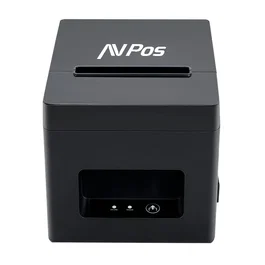 Avpos AVP-TC21NET Impresora Térmica de Recibos con Autocorte, USB y LAN, Negro