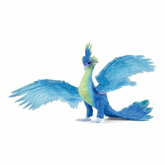 Schleich Bayala Figura de pavo real mágico azul