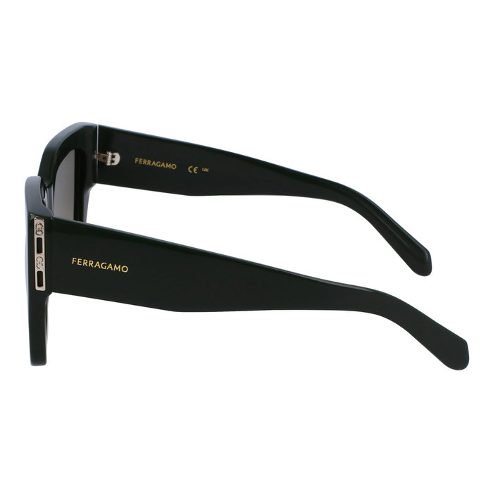 Ferragamo SF1104S-302 Gafas de Sol Verdes para Mujer