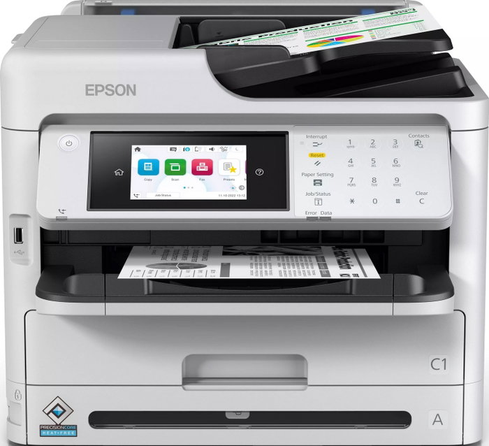 Epson WorkForce Pro WF-M5899DWF Multifunción Monocromo Blanco