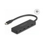 DeLOCK 64322 Hub USB Type-C con 4 puertos USB 3.2 Gen 2, Negro