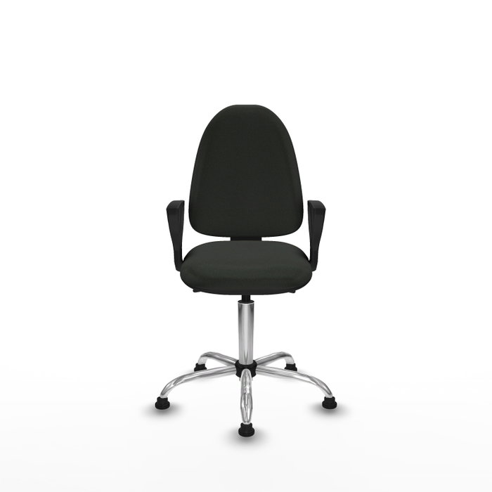 PIQUERAS Y CRESPO Silla de oficina Aýna con mecanismo Asincro y brazos fijos, Negro PIQUERAS Y CRESPO Silla de oficina Aýna con mecanismo Asincro y brazos fijos, Negro
