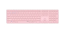 Rapoo E9800M Teclado Bluetooth QWERTY Rosa