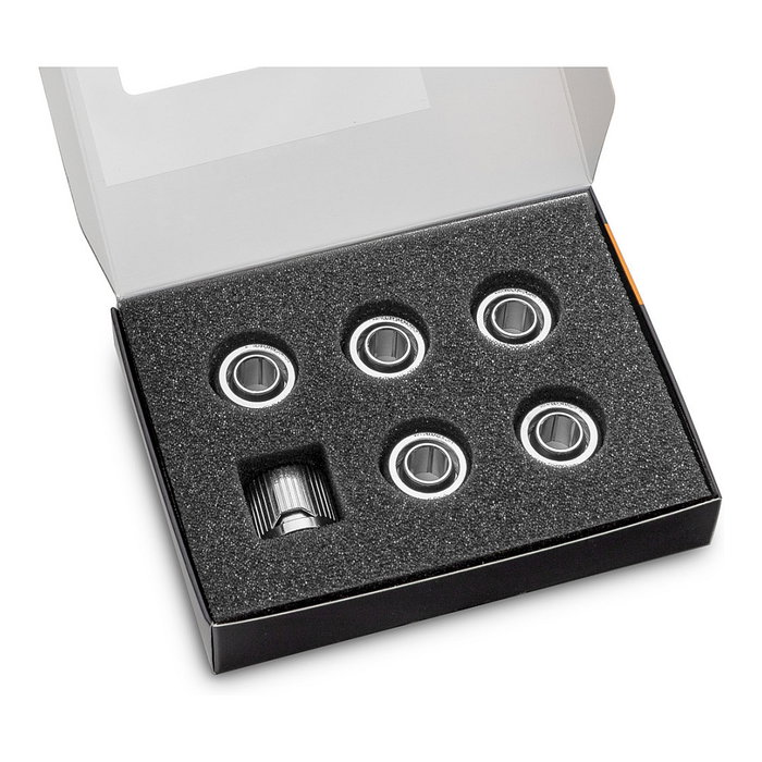 EK Water Blocks EK-Quantum Torque STC 10/13, Pack de 6, Plata