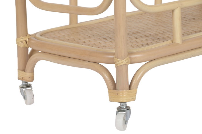 DKD Home Decor Camarera Balines Natural Ratán 76 x 43 x 85.5 cm