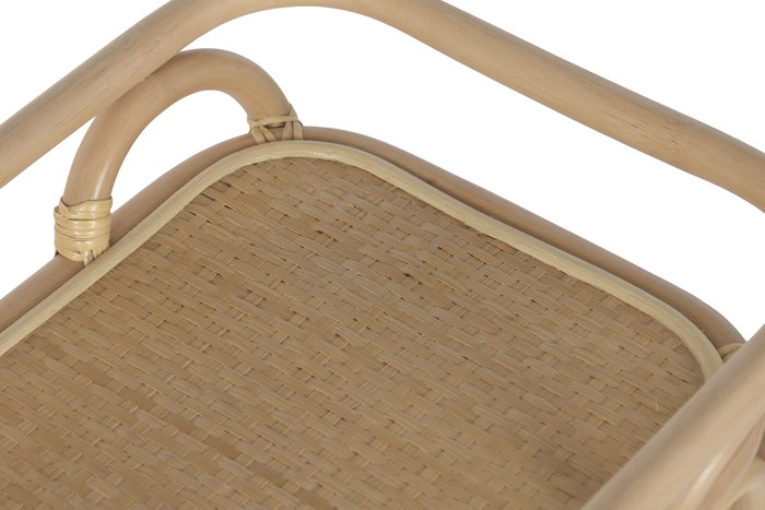 DKD Home Decor Camarera Balines Natural Ratán 76 x 43 x 85.5 cm