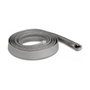 DeLOCK Manga trenzada con cierre de cremallera resistente al calor 2 m x 20 mm gris