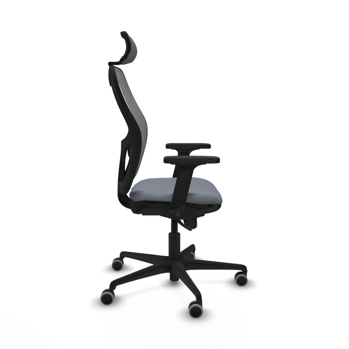 PIQUERAS Y CRESPO Silla de oficina Jorquera Gris con mecanismo Sincro PIQUERAS Y CRESPO Silla de oficina Jorquera Gris con mecanismo Sincro