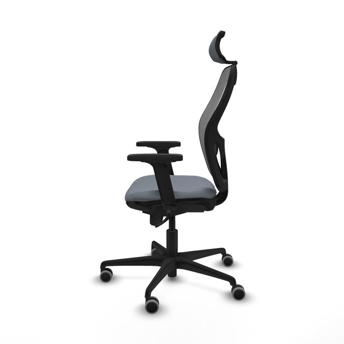 PIQUERAS Y CRESPO Silla de oficina Jorquera Gris con mecanismo Sincro PIQUERAS Y CRESPO Silla de oficina Jorquera Gris con mecanismo Sincro