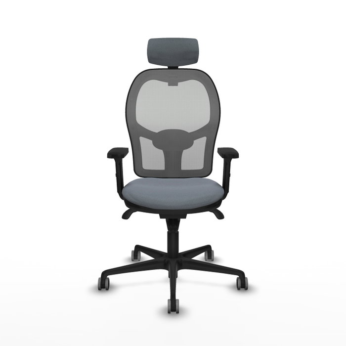 PIQUERAS Y CRESPO Silla de oficina Jorquera Gris con mecanismo Sincro PIQUERAS Y CRESPO Silla de oficina Jorquera Gris con mecanismo Sincro
