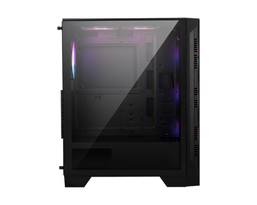 MSI MAG Forge 120A AIRFLOW Caja para PC Midi Tower Negro, Transparente