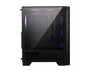 MSI MAG Forge 120A AIRFLOW Caja para PC Midi Tower Negro, Transparente