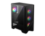 MSI MAG Forge 120A AIRFLOW Caja para PC Midi Tower Negro, Transparente