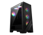 MSI MAG Forge 120A AIRFLOW Caja para PC Midi Tower Negro, Transparente