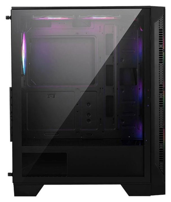 MSI MAG Forge 120A AIRFLOW Caja para PC Midi Tower Negro, Transparente