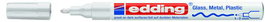 EDDING 751 Marcador de Tinta Opaca Permanente Blanco (Set de 10)