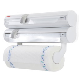 Leifheit Portarrollos Rolly Mobil ComfortLine 3 Rollos Blanco