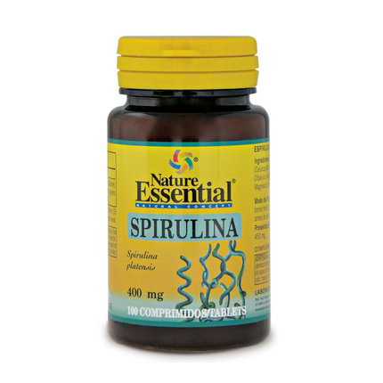 NATURE ESSENTIAL Espirulina 400 mg, 100 comprimidos
