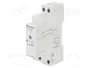 FINDER Relé de tiempo Serie 80, SPDT, 24-240VAC/VDC