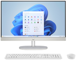 HP 24 -cr0129ns PC todo en uno Intel Core i5, 16 GB RAM, 512 GB SSD, 23.8 pulgadas, Blanco caracola